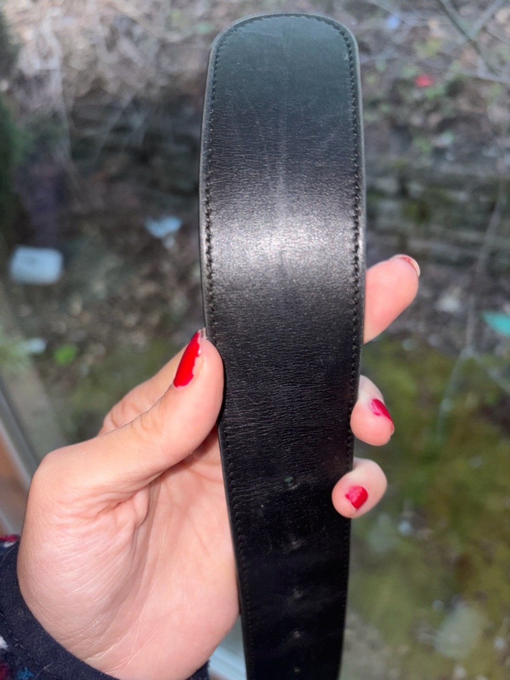 Gucci Black Re-Edition Wide Leather Belt - Picture 6 of 16